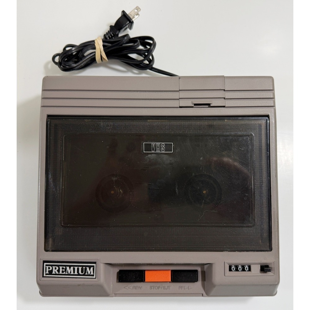 Vintage Premuim VHS Rewinder (SEE DESCRIPTION)